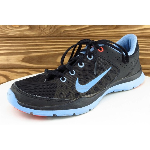 Nike Women Size 6 M Black Running Synthetic 580374 - Picture 1 of 9